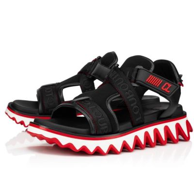Sandalias Summer Loubishark Christian Louboutin Hombre - Negros - 1210321CMA3